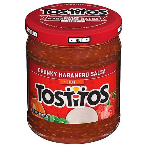 Tostitos Chunky Habanero Salsa Hot 15.5 OZ