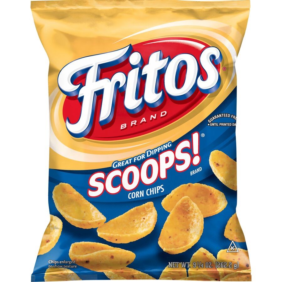FRITOS SCOOPS CORN CHIPS 262.2 GM
