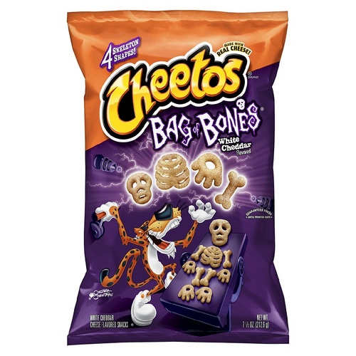 CHEETOS BAG OF BONES WHITE CHEDDAR       1 OZ