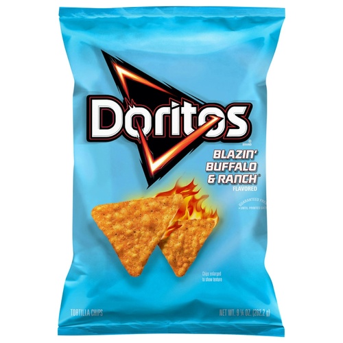 DORITOS BLAZIN BUFFALO RANCH             9.25 OZ