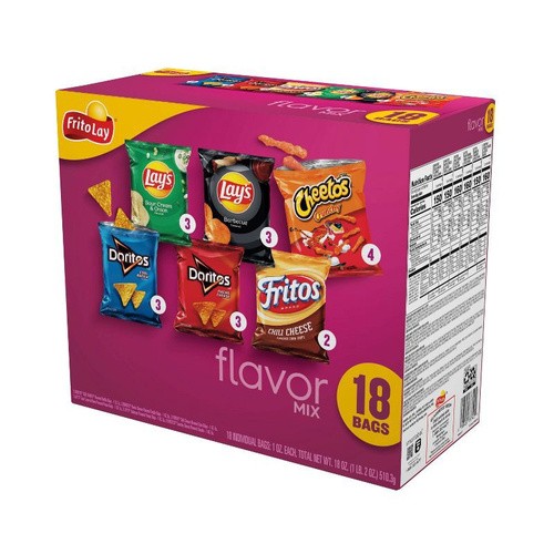 LAYS FLV MX VP 18CT 1.5 OZ