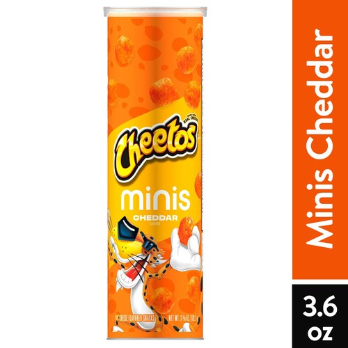 DORITOS MINIS CHEETOS CHEDDAR 3.625 OZ