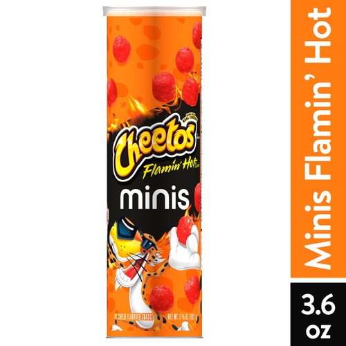 DORITOS MINIS FLAMIN HOT CHEETOS 3.625 OZ