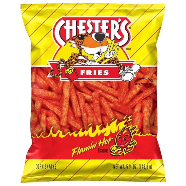 CHESTERS CORN FRIES FLAMIN HOT 148.8 GM