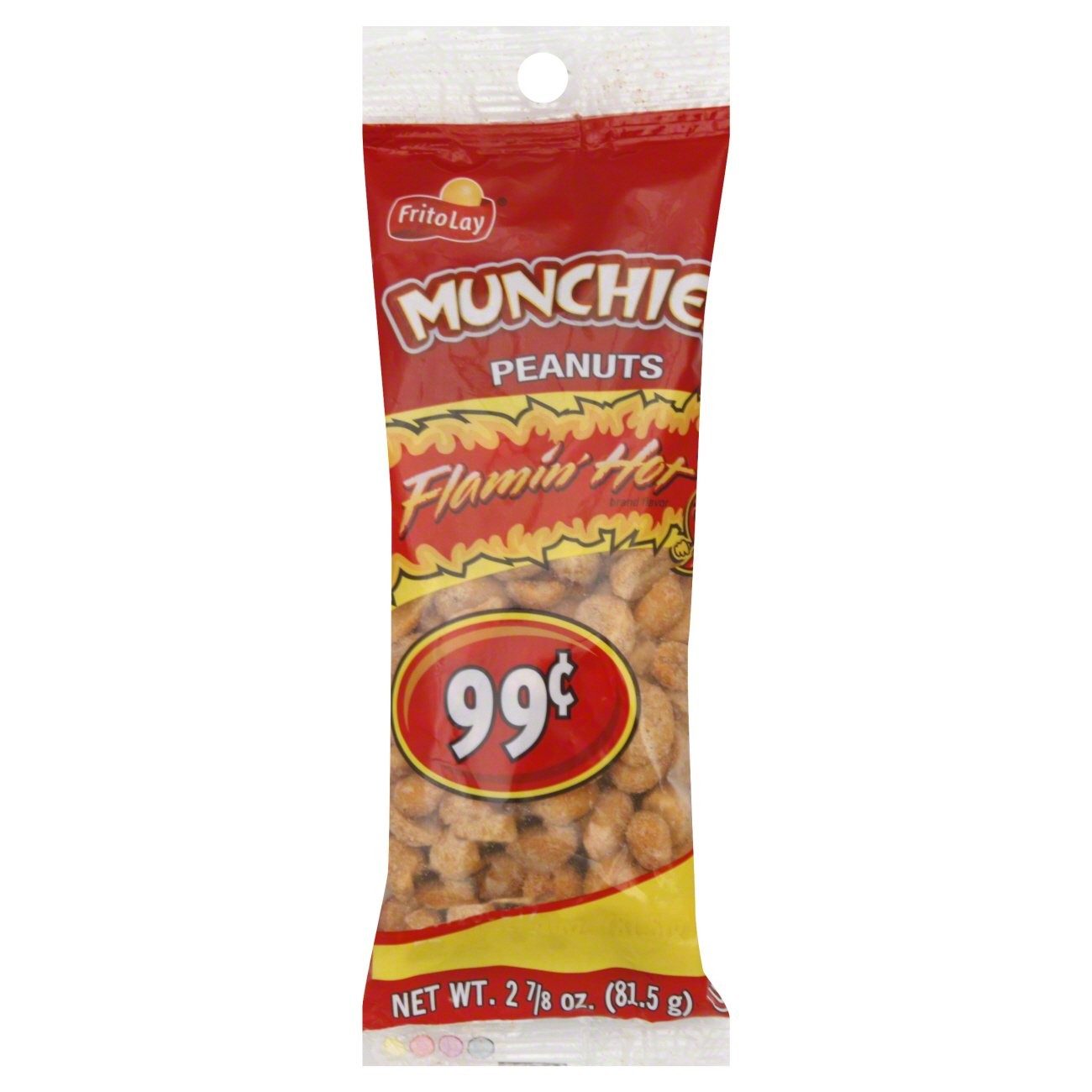 MUNCHIES PEANUT HOT 81.5 GM