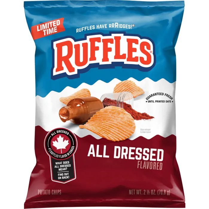 RUFFLES ALL DRESSED 2.5 OZ