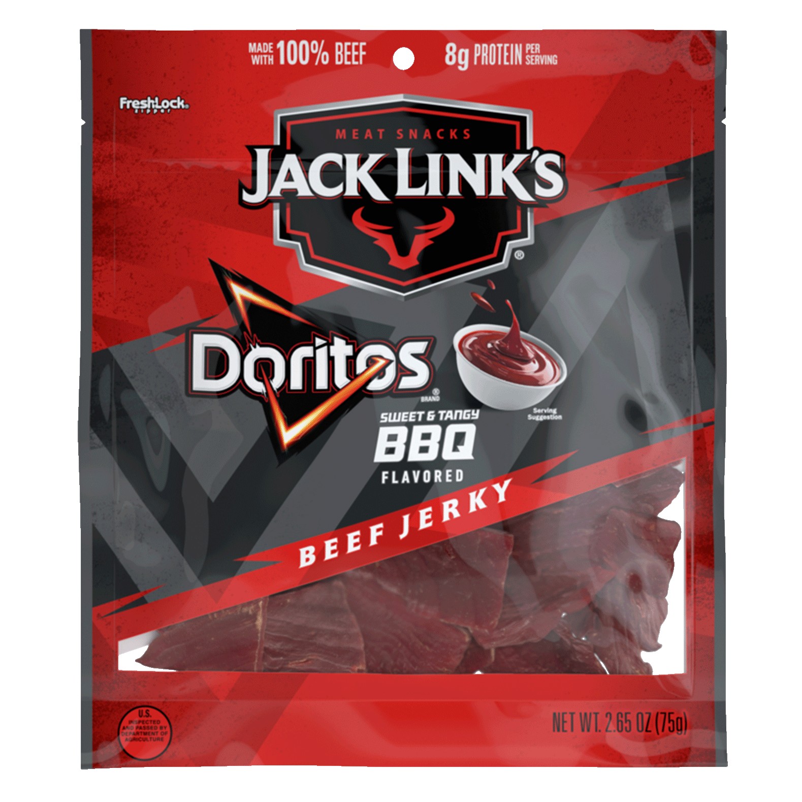JACK LINKS DORITOS BBQ JERKY 1 PACK