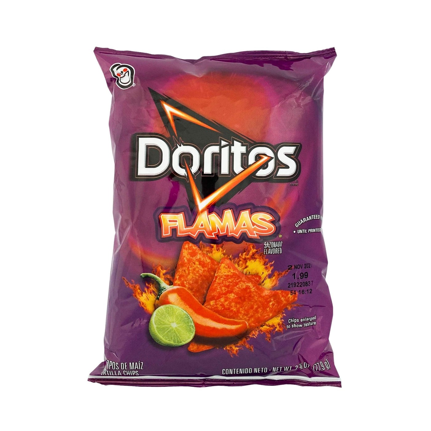 DORITOS FLAMAS 2.6 OZ