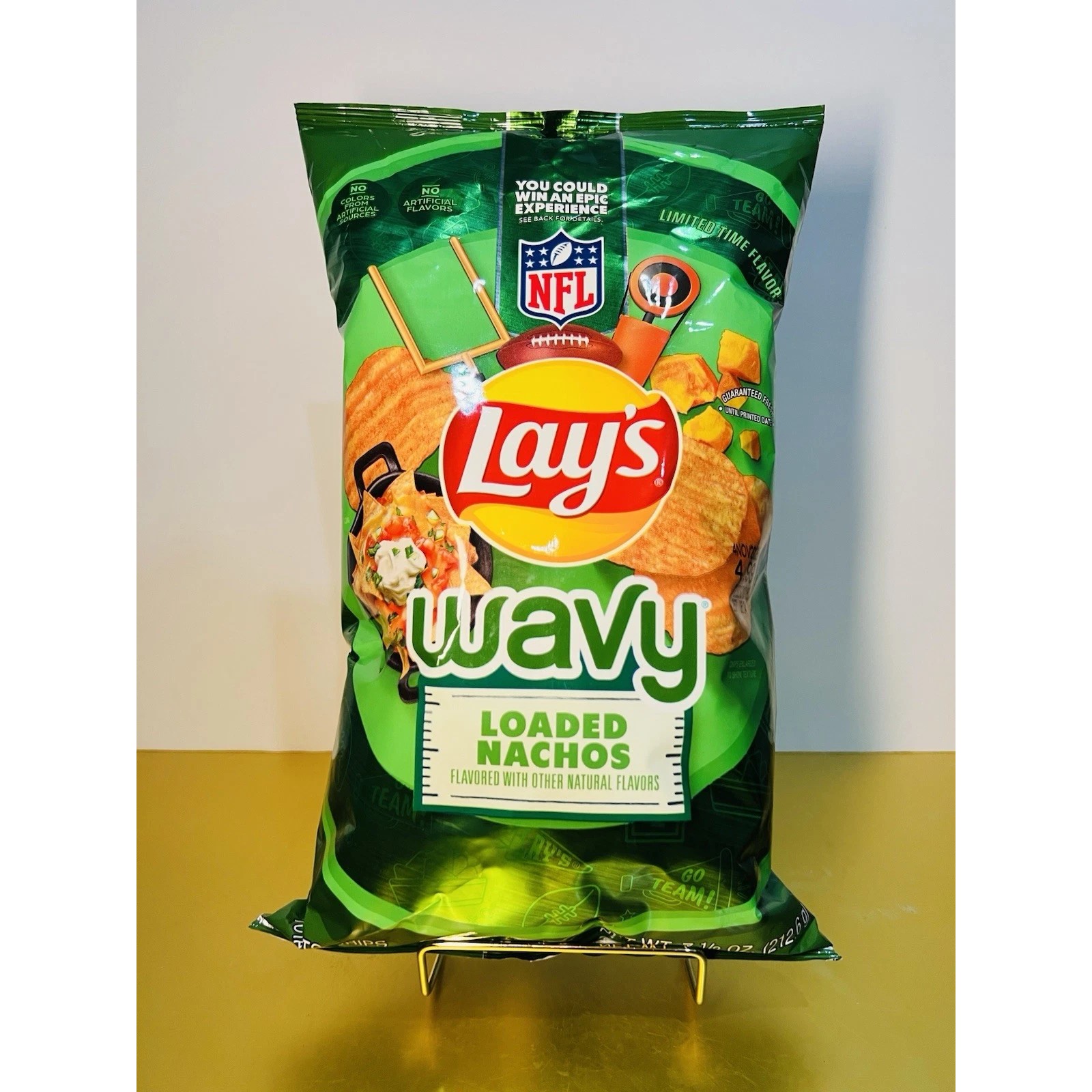 LAYS WAVY LOADED NACHOS 2.5 OZ