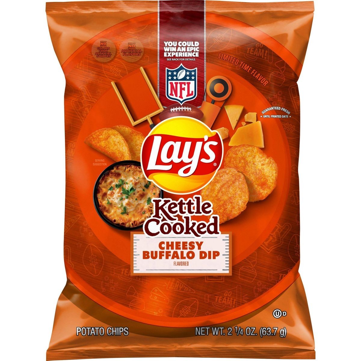 LAYS CHEESY BUFFALO DIP 2.25 OZ