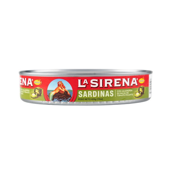 La Sirena Sardines With Jalapeno 15 OZ