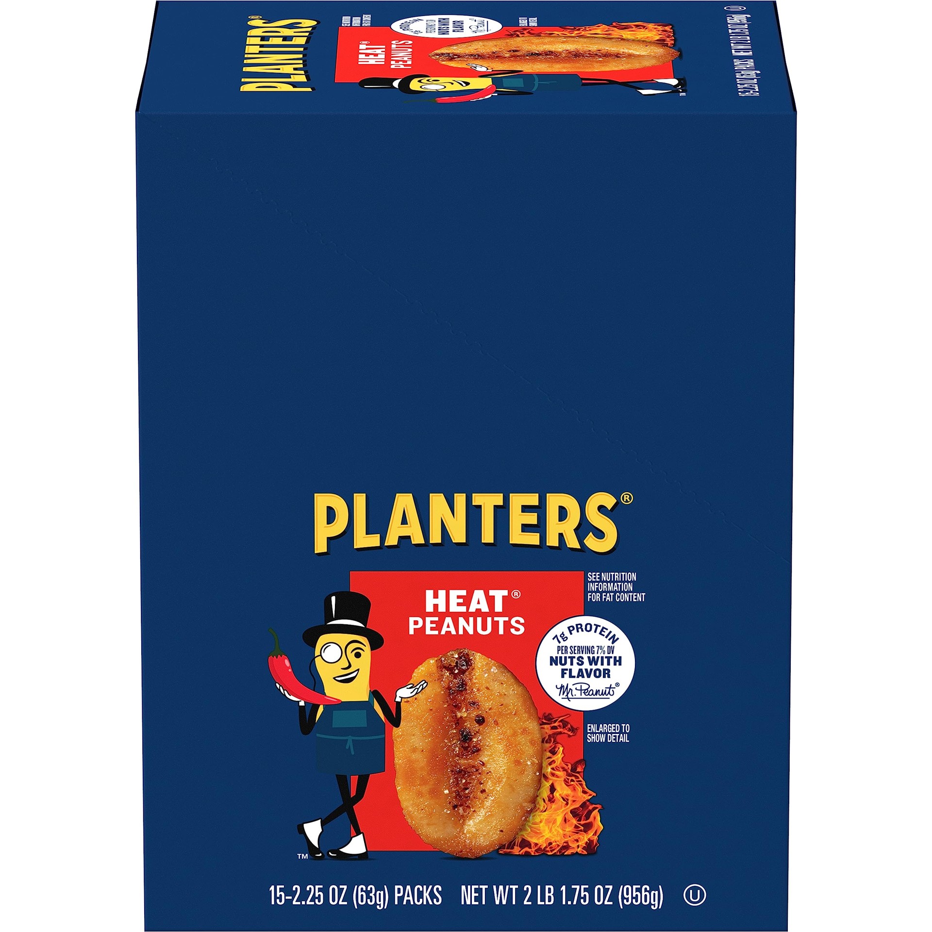 PLANTERS PEANUT HOT & SPICY 1.75 OZ