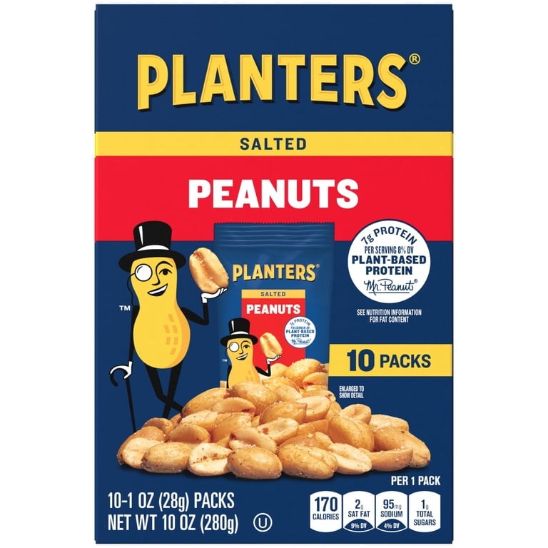 PLANTERS COCKTAIL PEANUTS 16 OZ