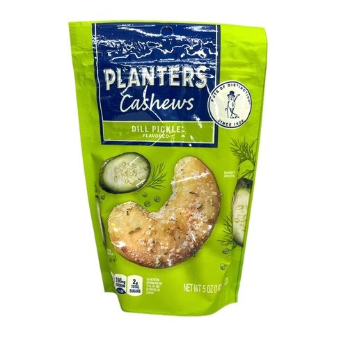 Planters Dill Pickle Chashew 5 OZ