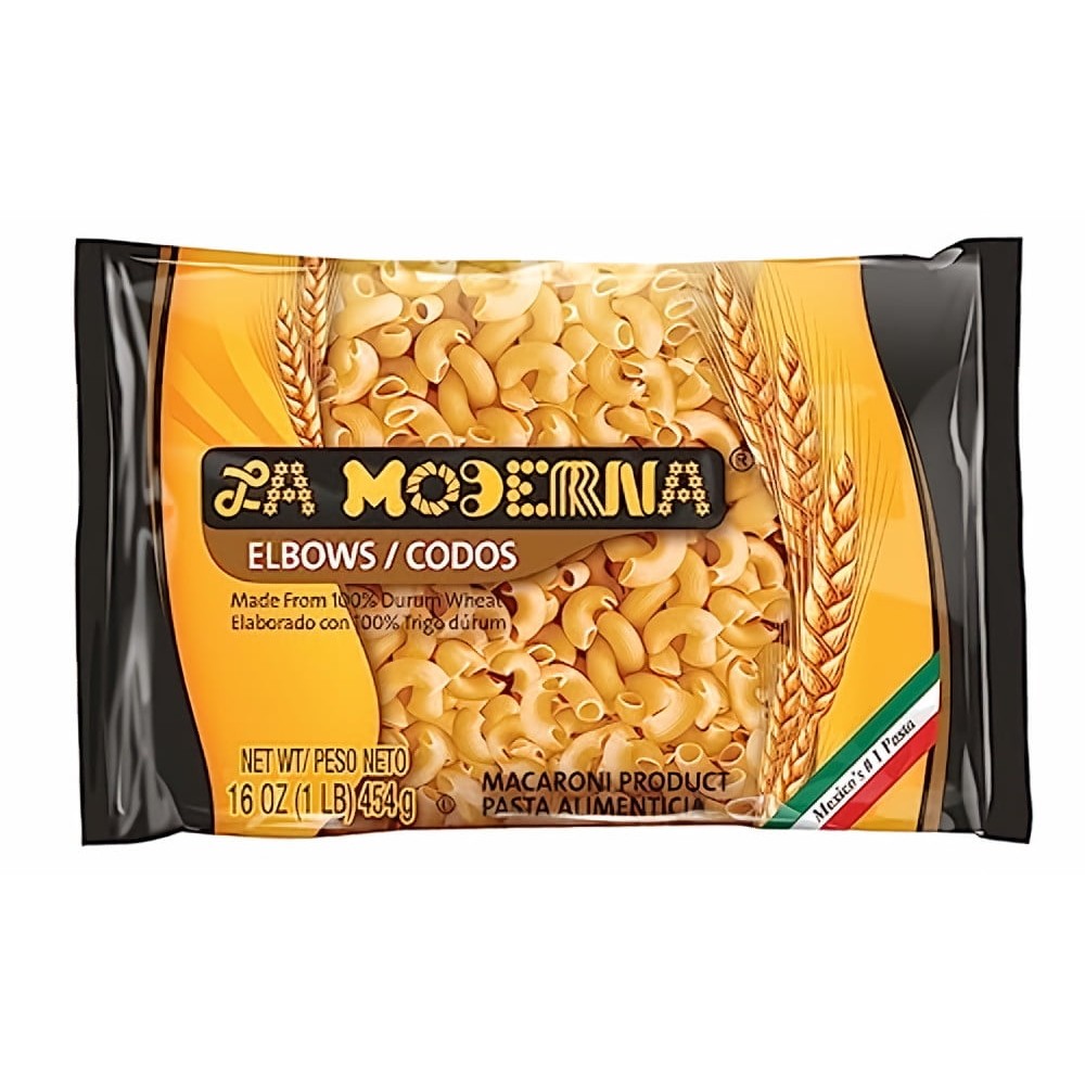 LA MODERNA ELBOWS CODOS PASTA 16 OZ