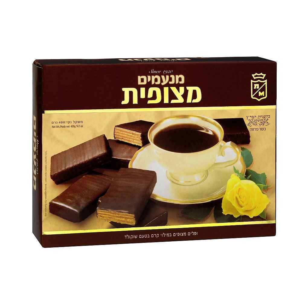 Manamim Coated Wafers W/chocolates 400 GM