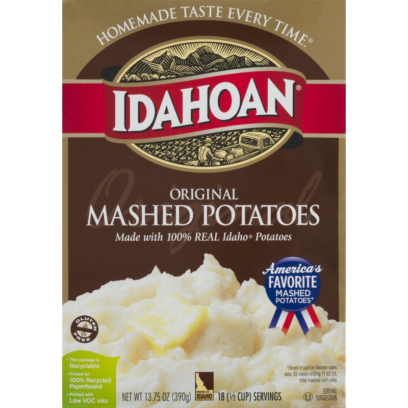 Idahoan Original Mashed Potatoes 13.75 OZ