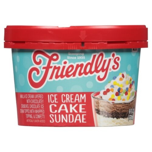 FRIENDLY I/C CAKE SU 6 OZ