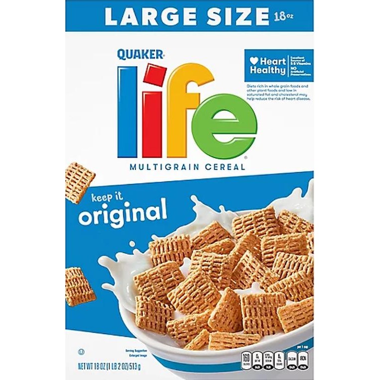 Quaker Life Multigrain Original Cereal 18 OZ