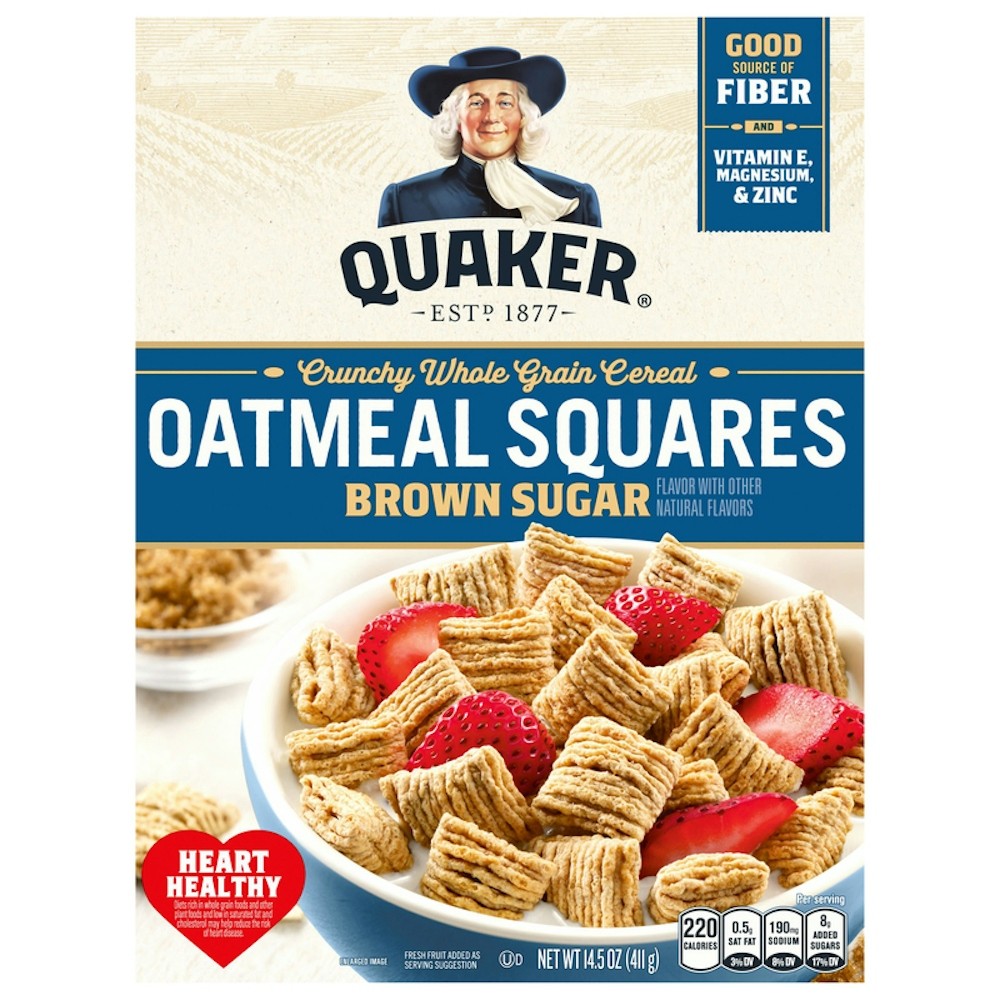 QUAKER OAT SQURES 14.5 OZ