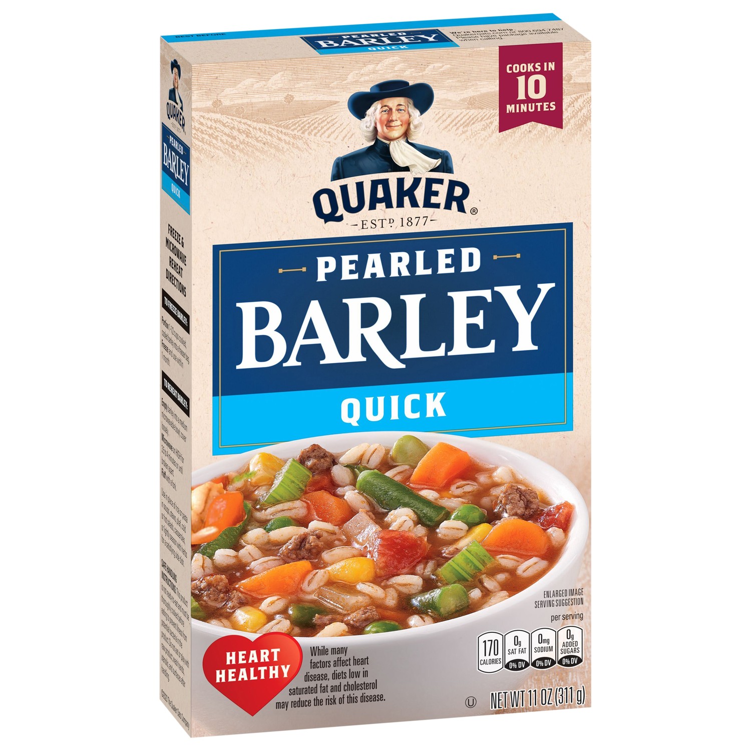 QUAKER QUICK BARLEY 0.69 LBS