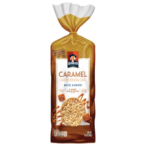 QUAKER CARAMEL CORN RICE CAKE 6.56 OZ