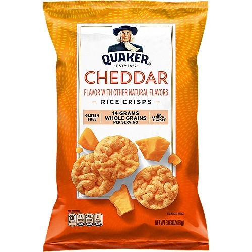 QUAK RICE SNACK CHED 3.03 OZ
