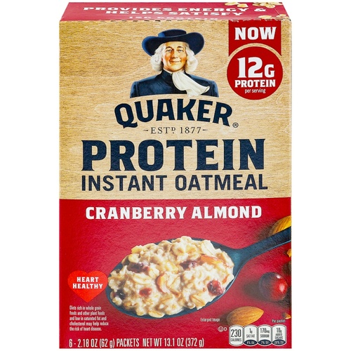 QUAKER INSTANT CRANBERRY ALMOND          1 OZ