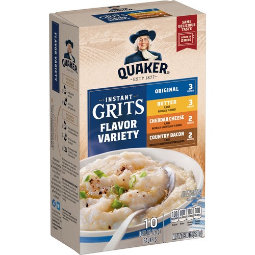 QUAKER INSTANT GRITS 9.8 OZ