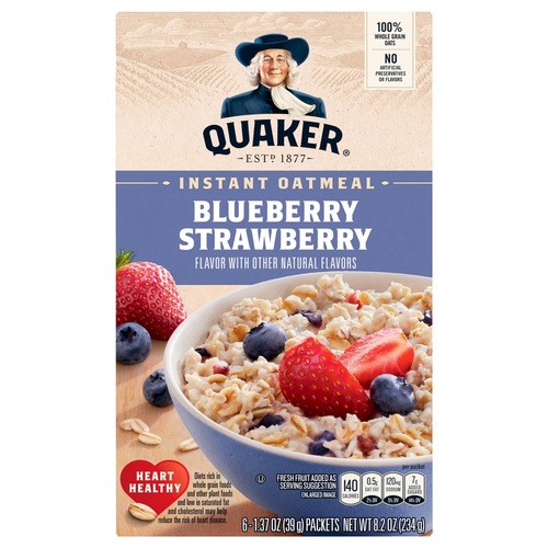 QUAKER INSTANT BLUEBERRY STRAW           1 OZ