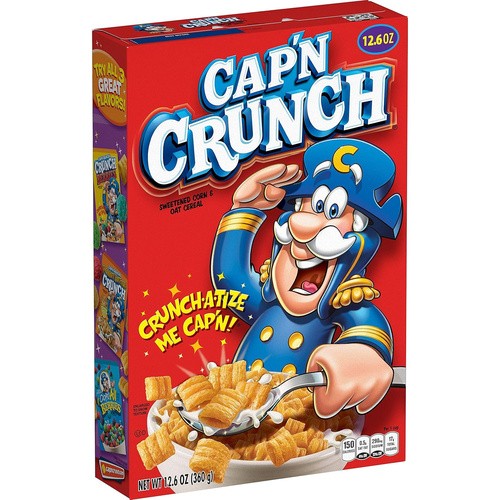 QUAKER CAPN CRUNCH 12.6 OZ