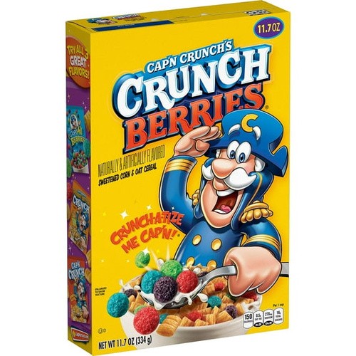 QUAKER CAPN CRUNCH BERRY 11.7 OZ