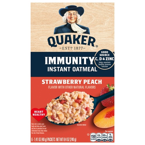 QUAKER INSTANT OATMEAL STRW PCH          1 COUNT