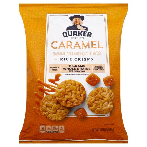 QUAK RICE CAKE CRML 7.04 OZ