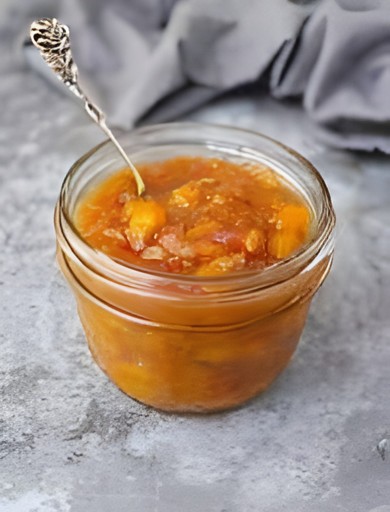 KALUSTYANS MANGO CHUTNEY WITH NUTS MILD 0.63 Lbs