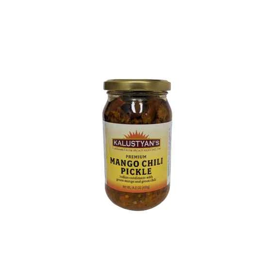 KALUSTYANS MANGO CHILLI PICKLE 1.25 Lbs