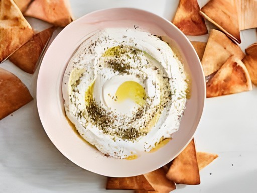 KALUSTYANS HAND MADE LABNE WITH ZAATAR 0.5 Lbs