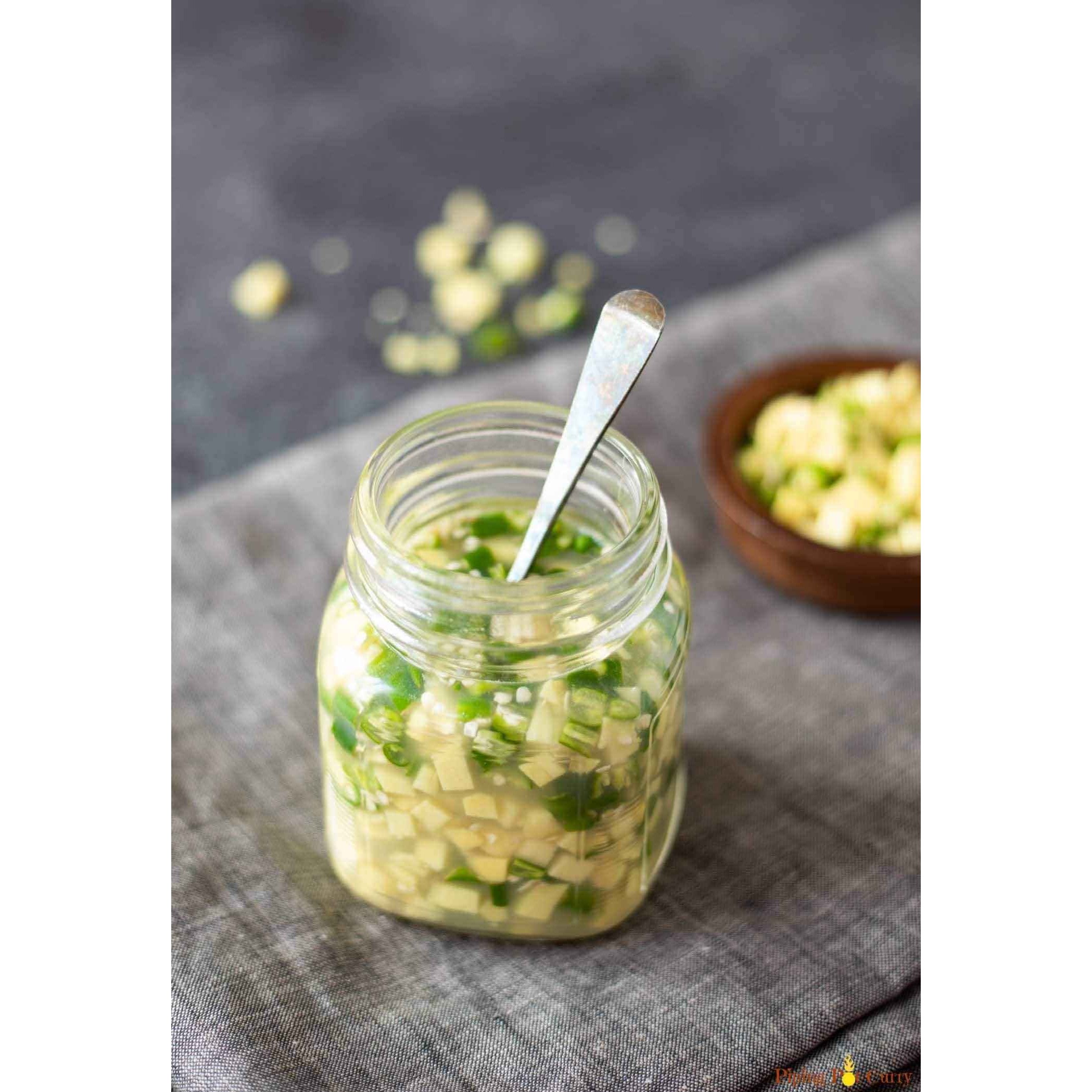KALUSTYANS GINGER LIME CHILI PICKLE 1.25 Lbs