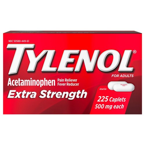 TYLENOL X/S CAPLETS 24 COUNT