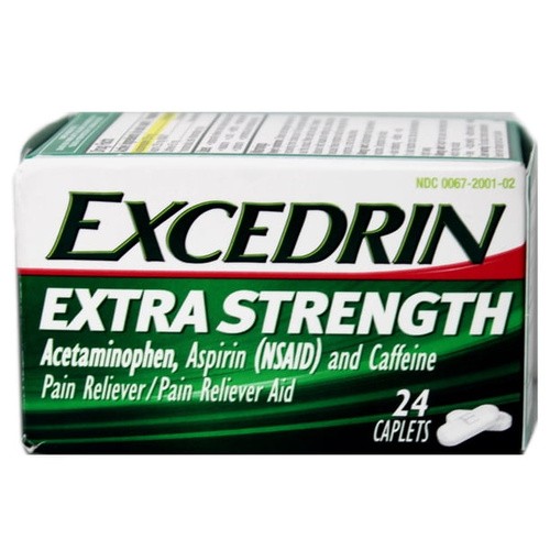 EXCEDRIN CAPLET EX S 24 COUNT