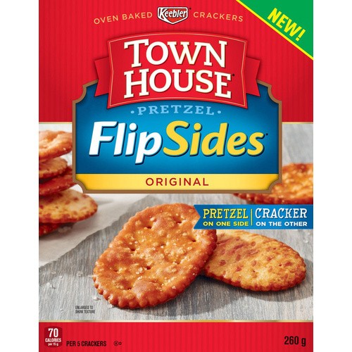 TOWNHOUSE FLIPSIDE ORIGINAL CRACKERS 9.2 OZ