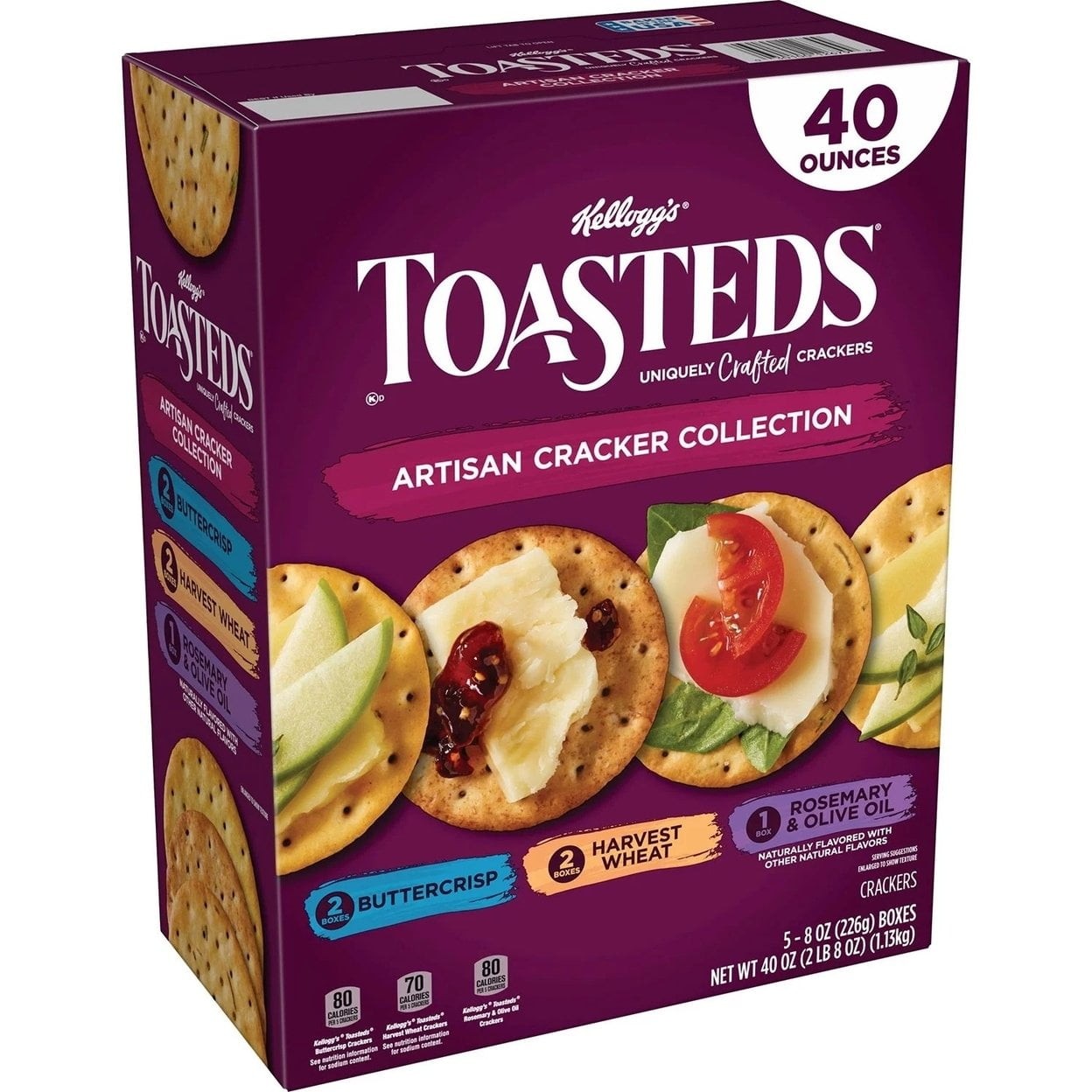 TOASTEDS CRACKER COLLECTION 12 OZ