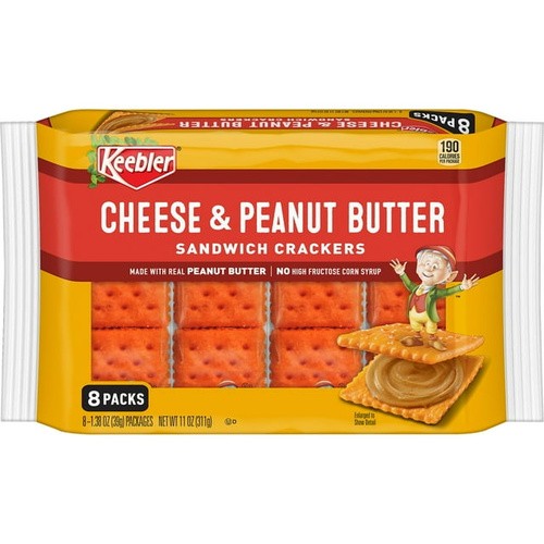KEEBLER CHS&PB SW CRACKERS 8 COUNT