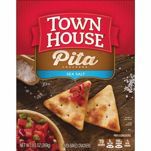 TOWNHOUSE PITA S/SLT CRACKERS 9.5 OZ