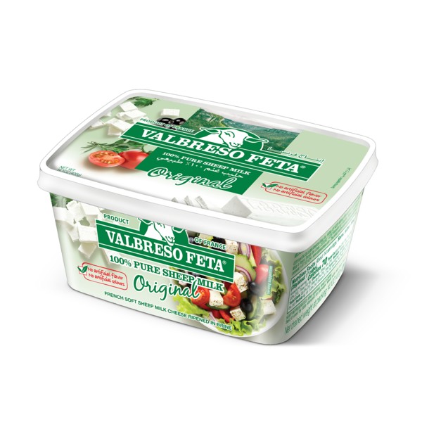 VALBRESO FRENCH FETA CHEESE 400 GM
