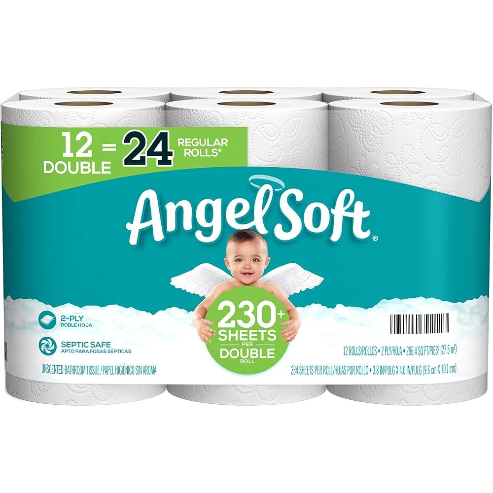 Angel Soft 12 Double Pack 24 PCS