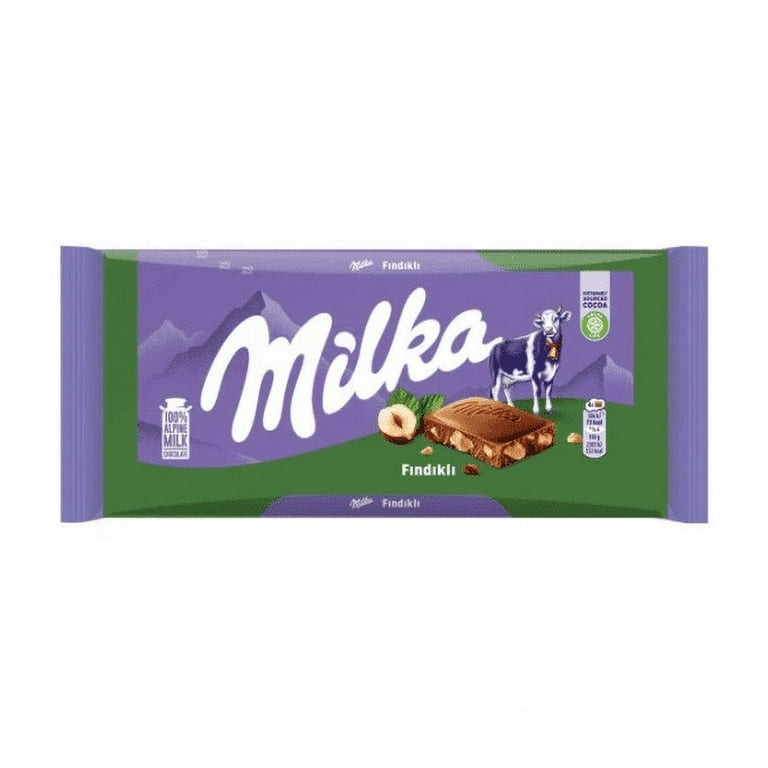 Milka Chocolate Hazelnut 3.5 OZ