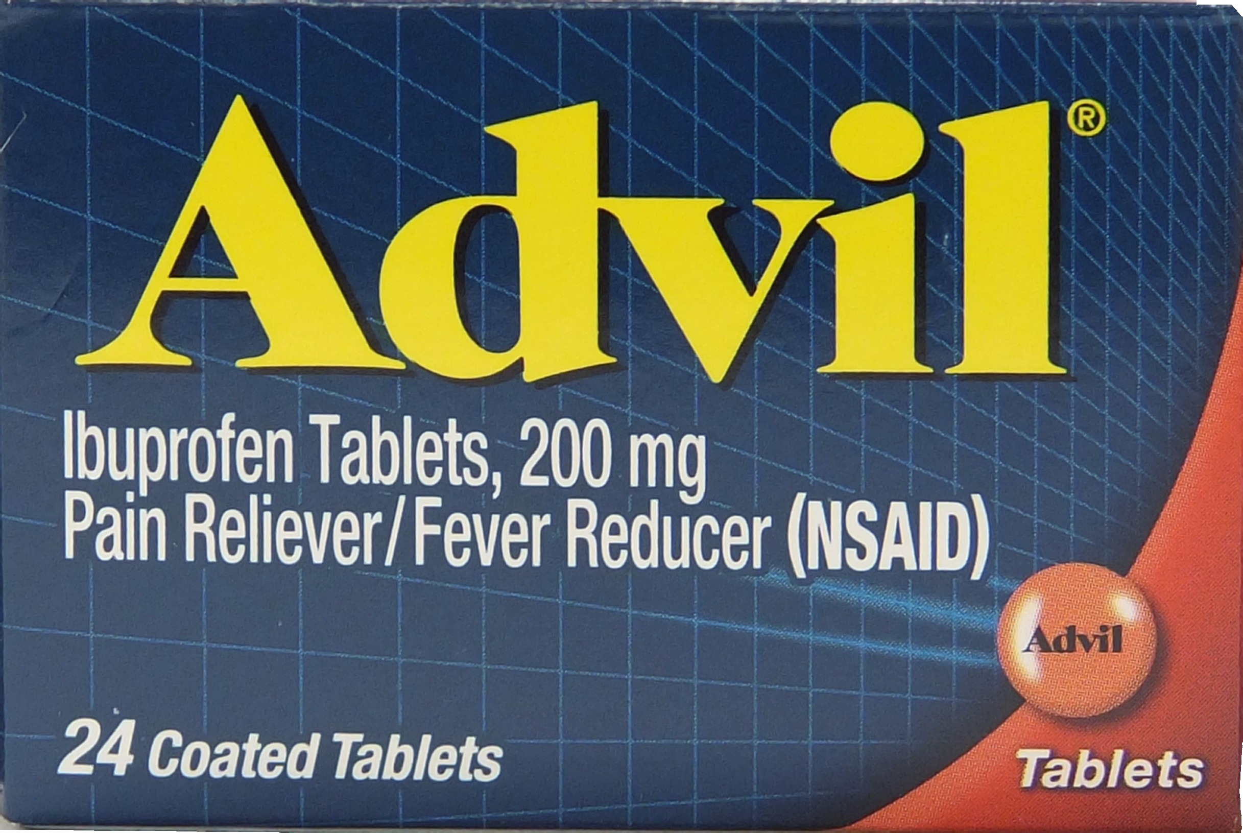 ADVIL 24 TAB 200 MG 24 COUNT