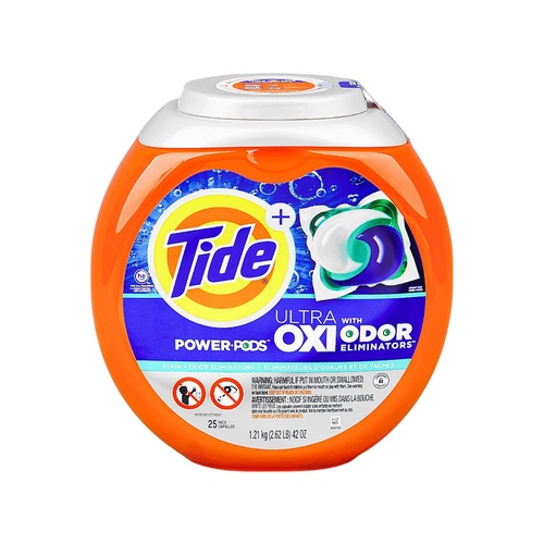 TIDE POWER PODS OXI                      25 COUNT