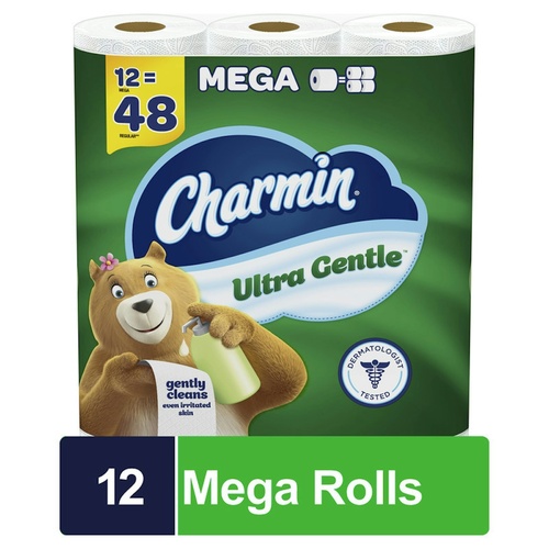 CHARMIN GENTLE BTH TISSUE 12 ROLL        1 PCS